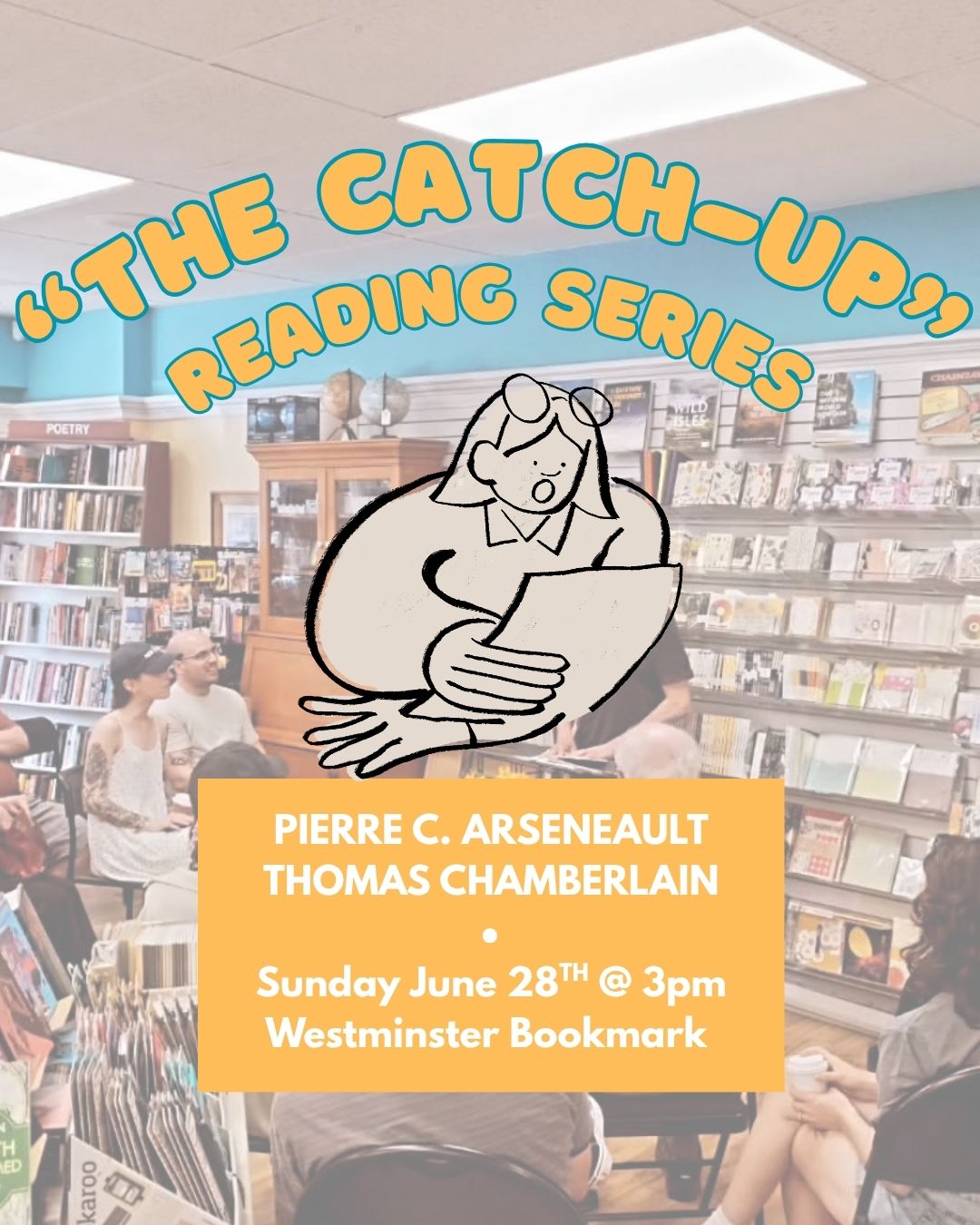 'The Catch-Up' Reading Series | Westminster Bookmark