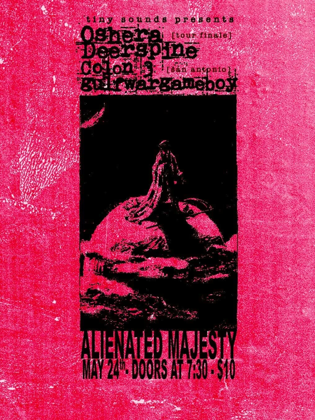Deerspine x Oshera Tour Finale | Alienated Majesty Books
