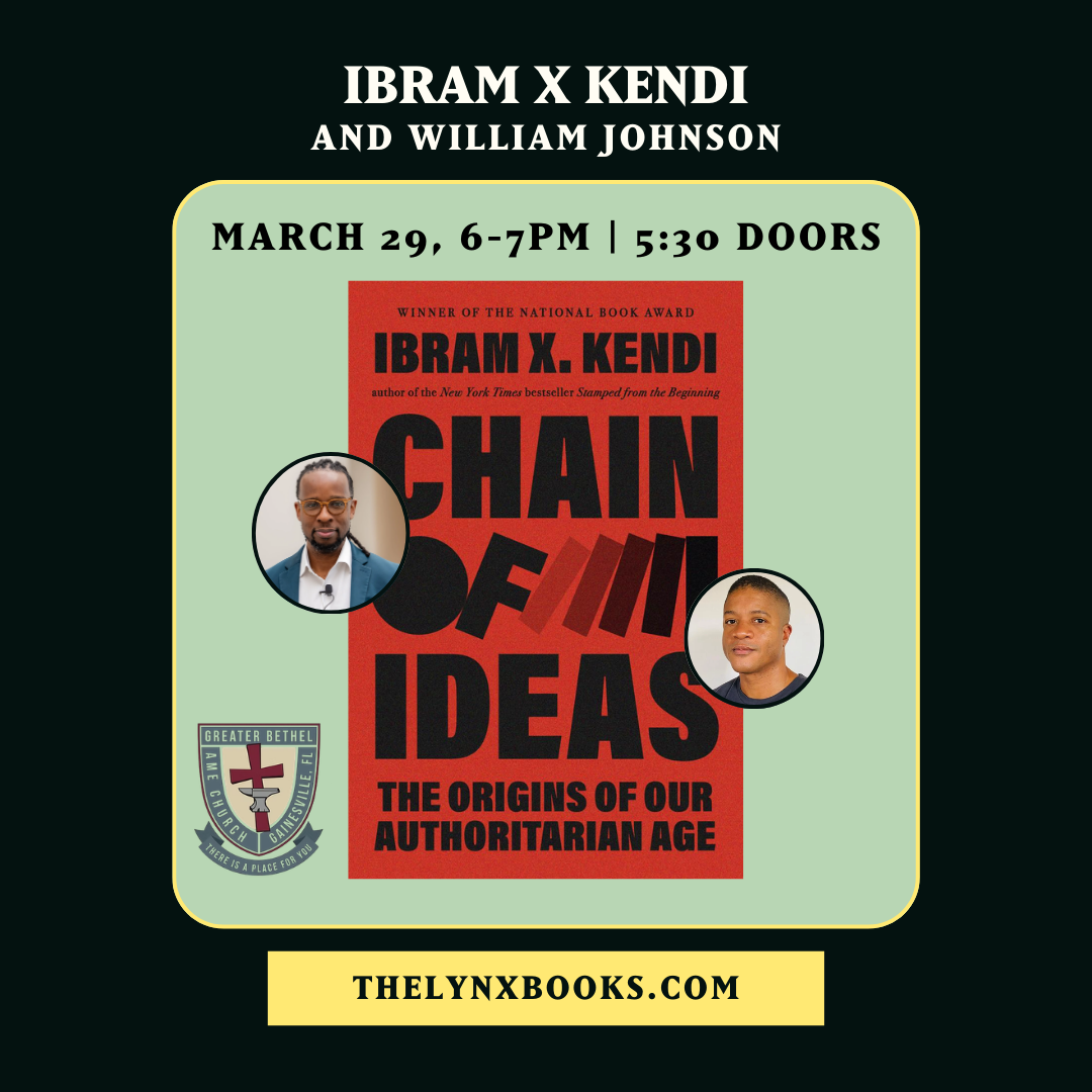 IBRAM X KENDI WITH CHAIN OF IDEAS | The Lynx Books