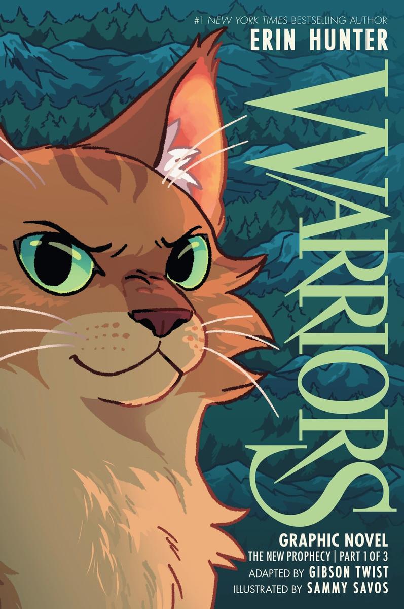Warriors Graphic Novel by Erin Hunter, Gibson Twist, Sammy Savos