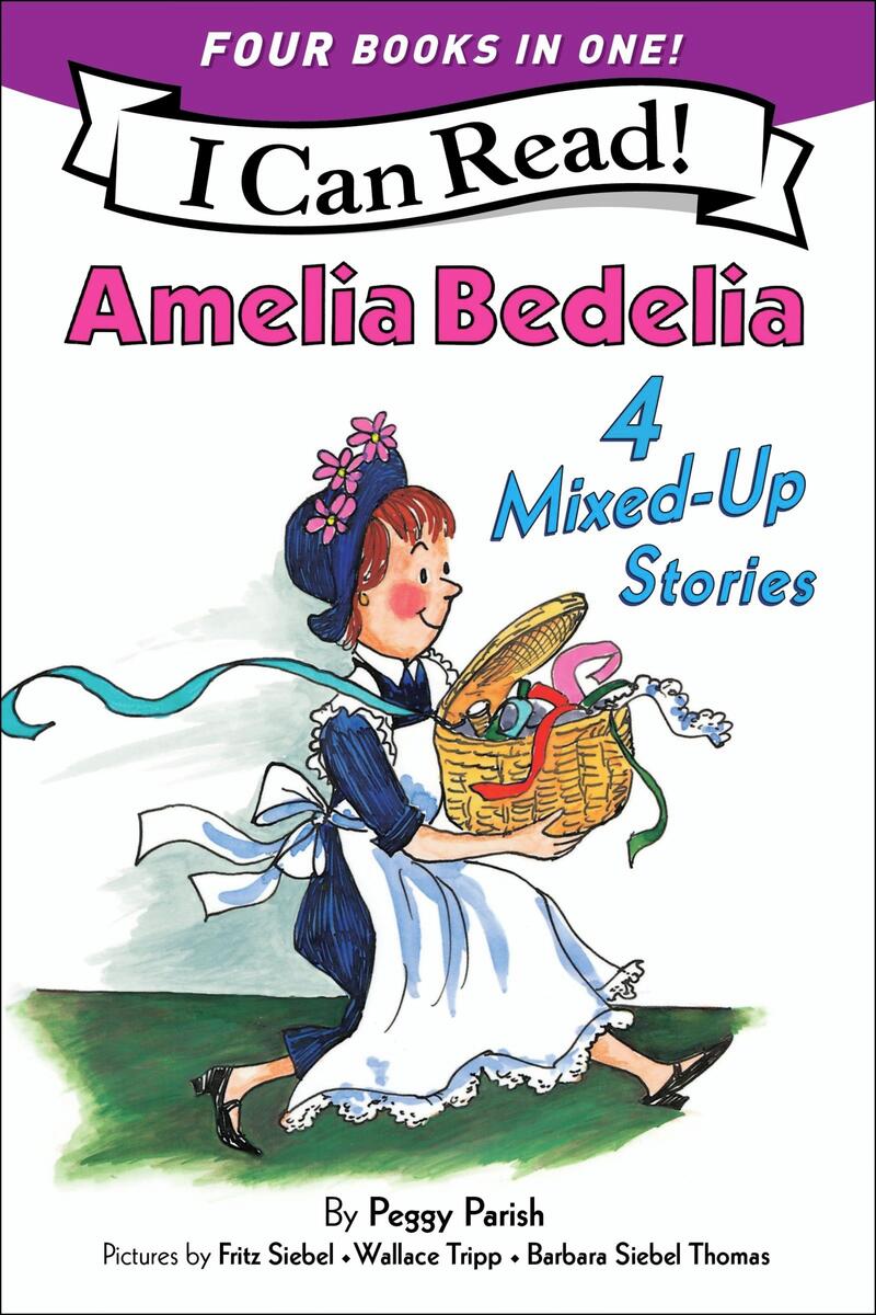 Amelia Bedelia 4 Mixed-Up Stories by Peggy Parish, Fritz Siebel