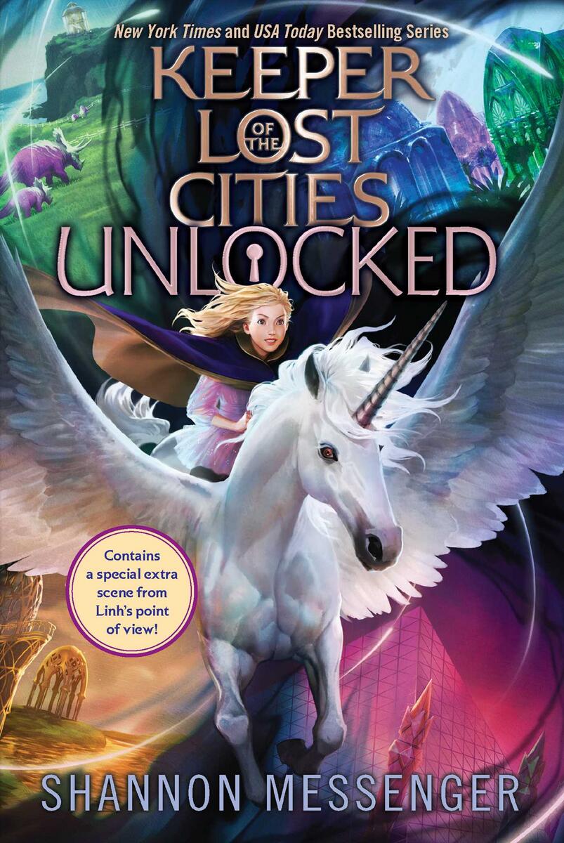 Unlocked Book 8.5 by Shannon Messenger | Flying Books
