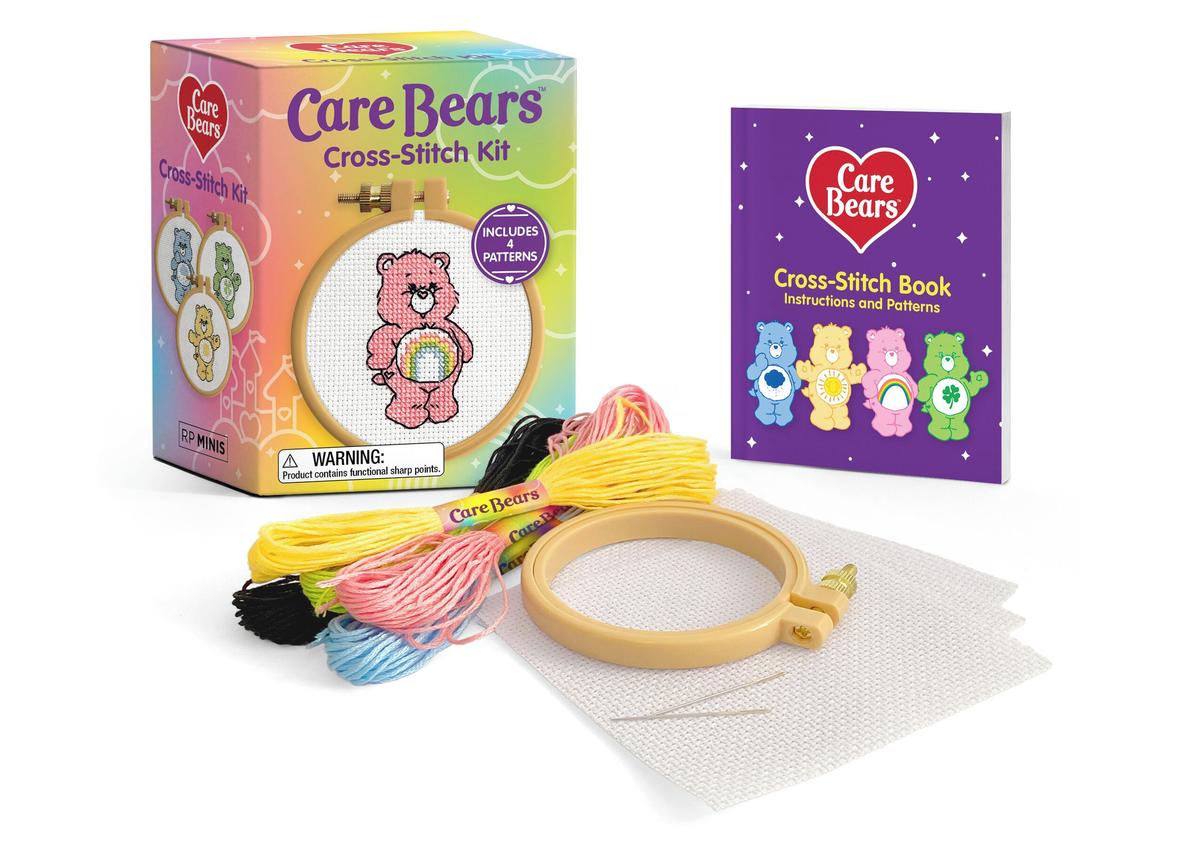 Care Bears Cross-Stitch Kit by Sosae Caetano | Mosaic Books