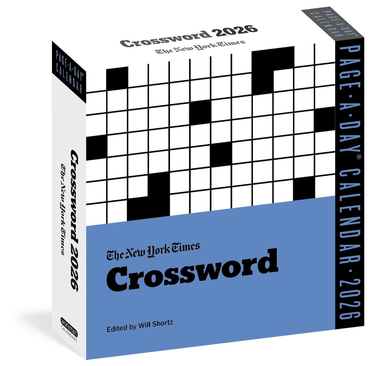2026 New York Times Crossword Page-A-Day® Calendar by Will Shortz