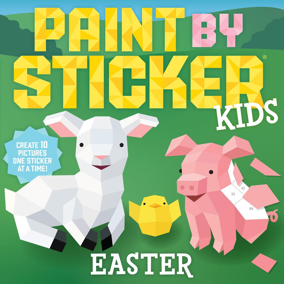 Paint by Sticker Kids (Official) by Publishing Workman | Mosaic Books