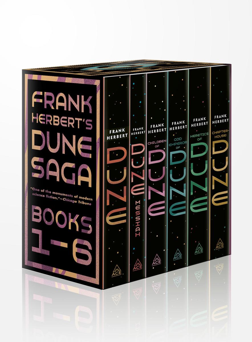 Frank Herbert's Dune Saga 6-Book Boxed Set by Frank Herbert | The