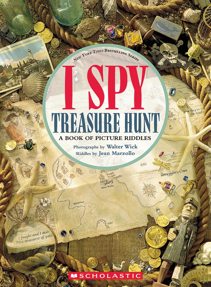 I Spy Treasure Hunt by Jean Marzollo, Walter Wick | The Book & Cover