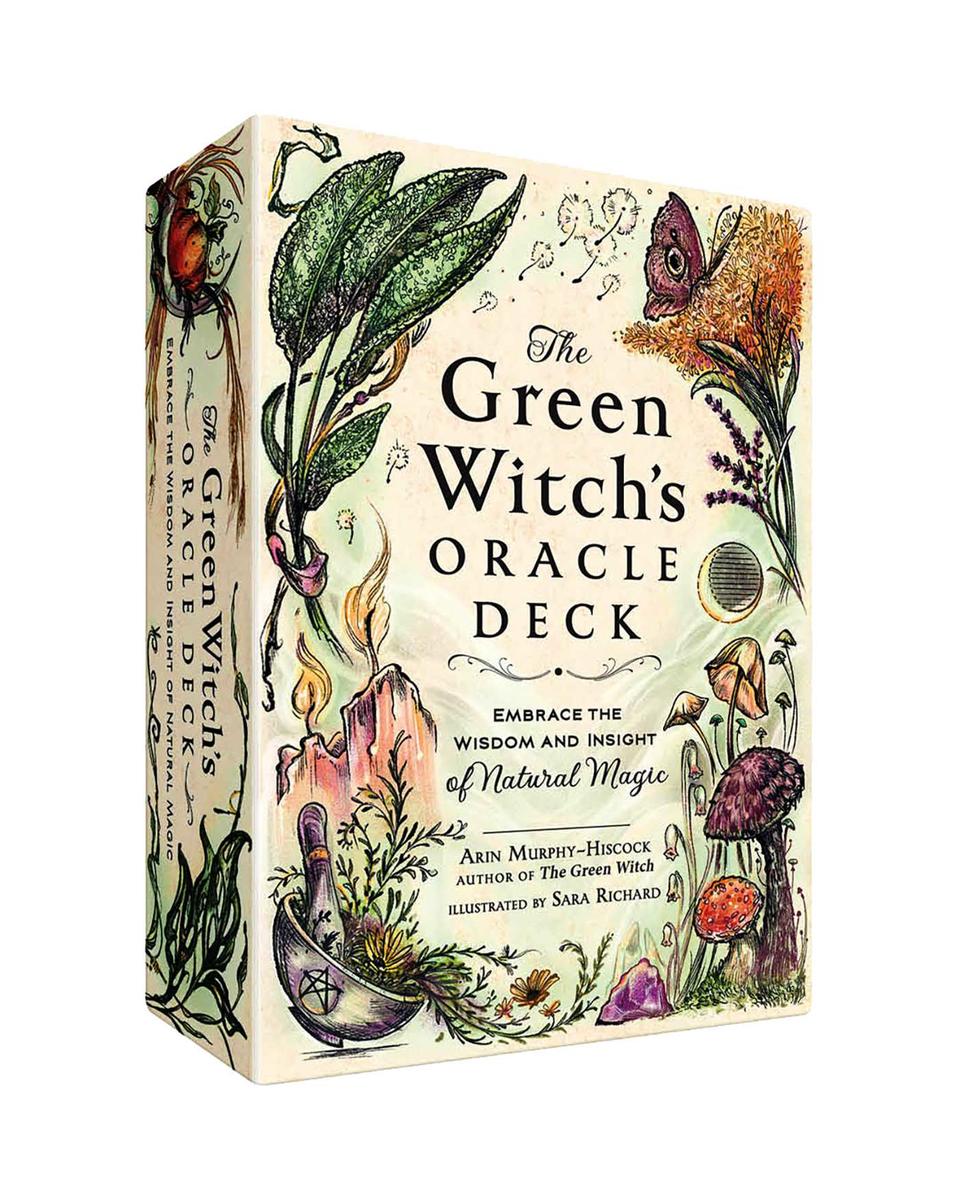 レアデック　Wynn Deck 茶裏 青裏 赤裏　新品未開封 The Green Witch's Oracle Deck by Arin Murphy-Hiscock, Sara Richard