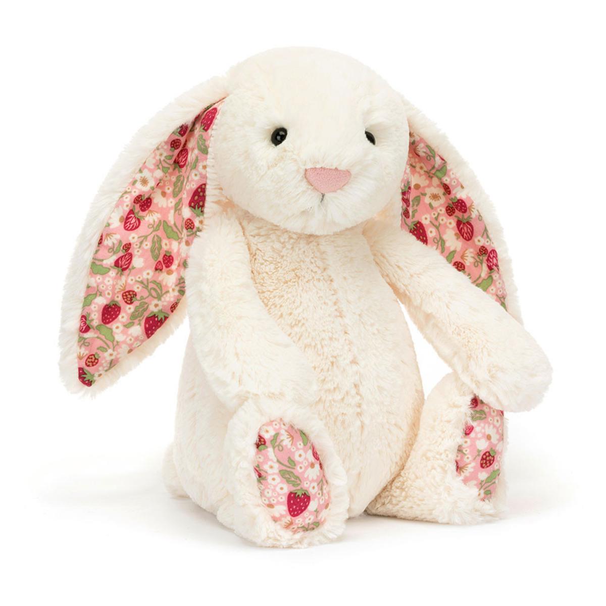  Blossom Cream Bunny Berry ベリー M Blossom Cream Bunny Berry Medium by Jellycat, H12