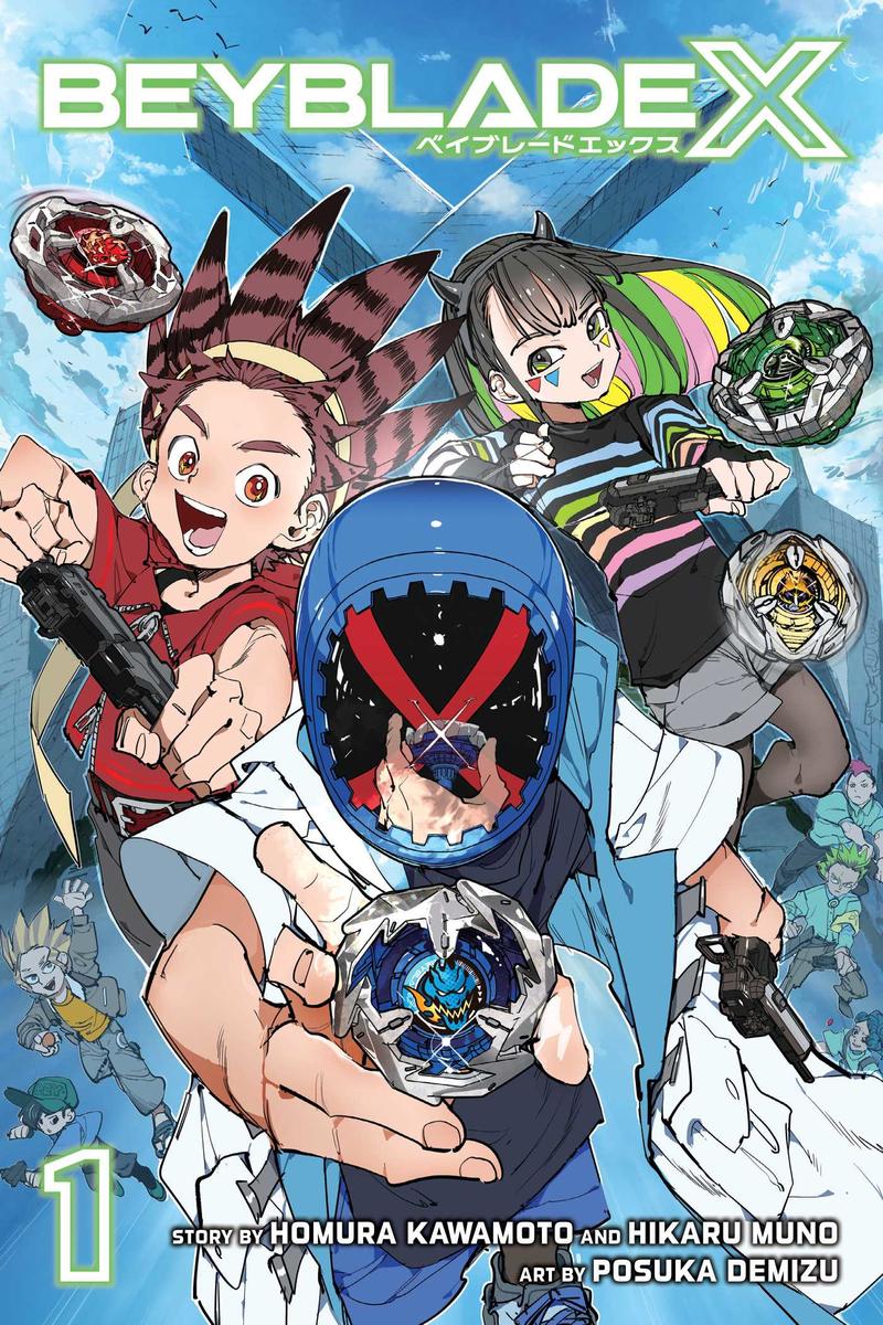 Beyblade X, Vol. 1 by Homura Kawamoto, Hikaru Muno, Posuka Demizu