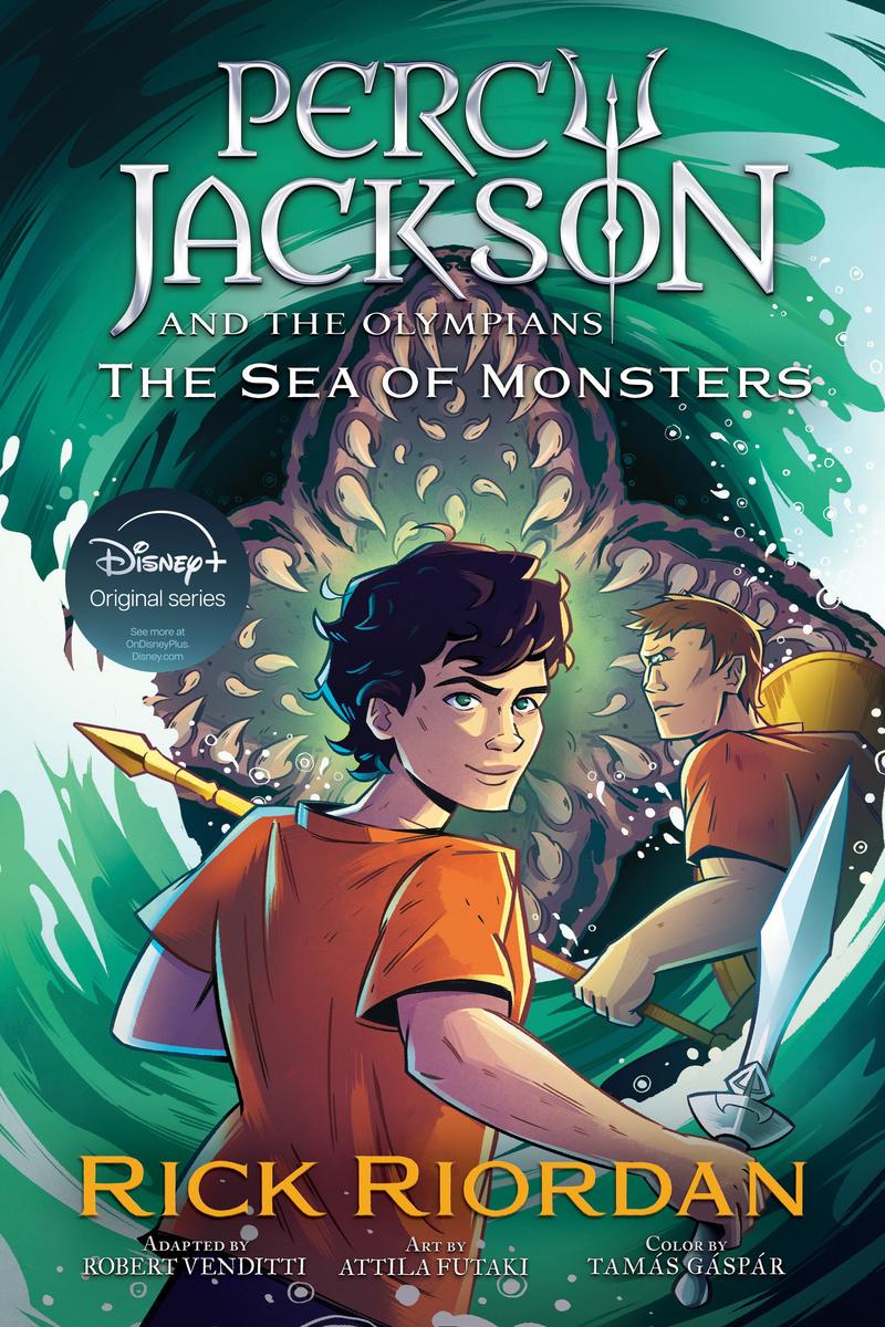 Percy Jackson and the Olympians The Sea of Monsters The Graphic Novel  (paperback) by Rick Riordan | Scrawl Books