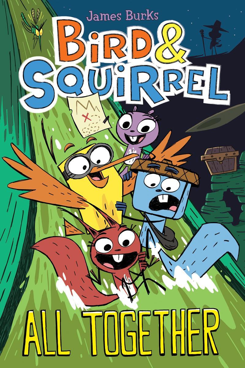 Bird & Squirrel ６冊セット 洋書コミック Bird & Squirrel All or Nothing: A Graphic Novel (Bird & Squirrel