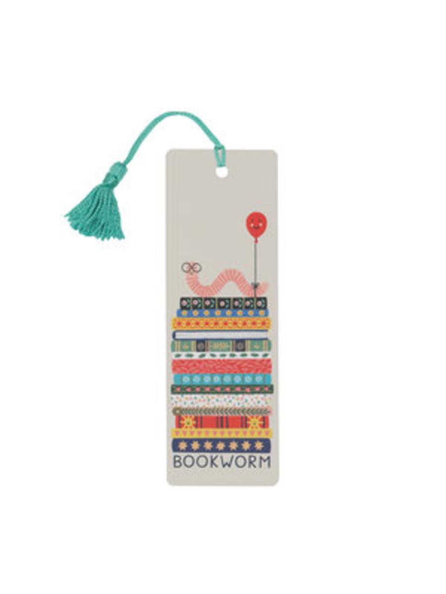 Bookworm Bookmark by Out of Print | Old Town Books