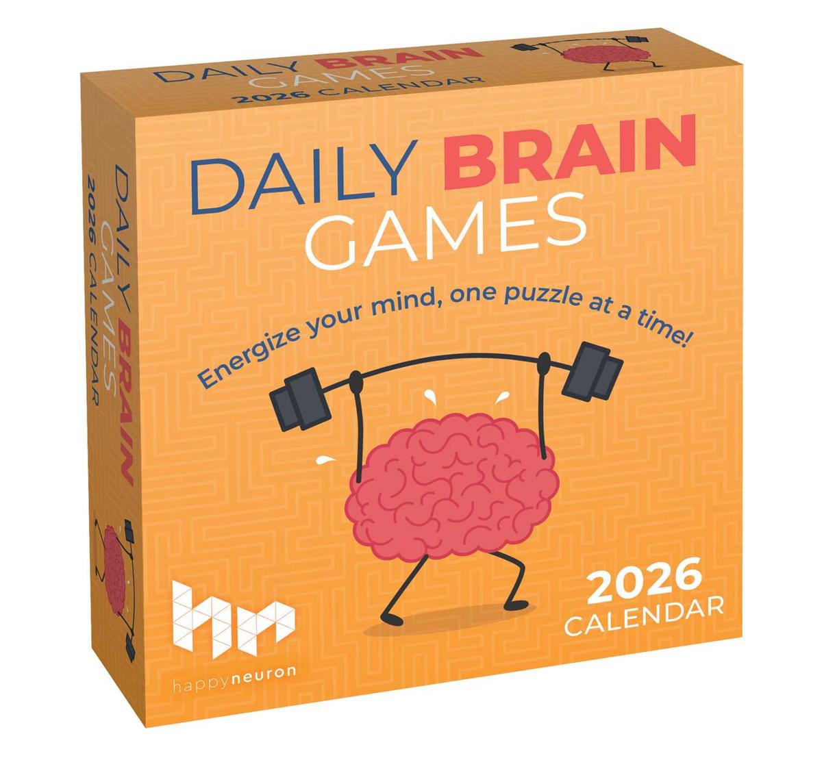 2026 Daily Brain Games Day-to-Day Calendar by HappyNeuron | The