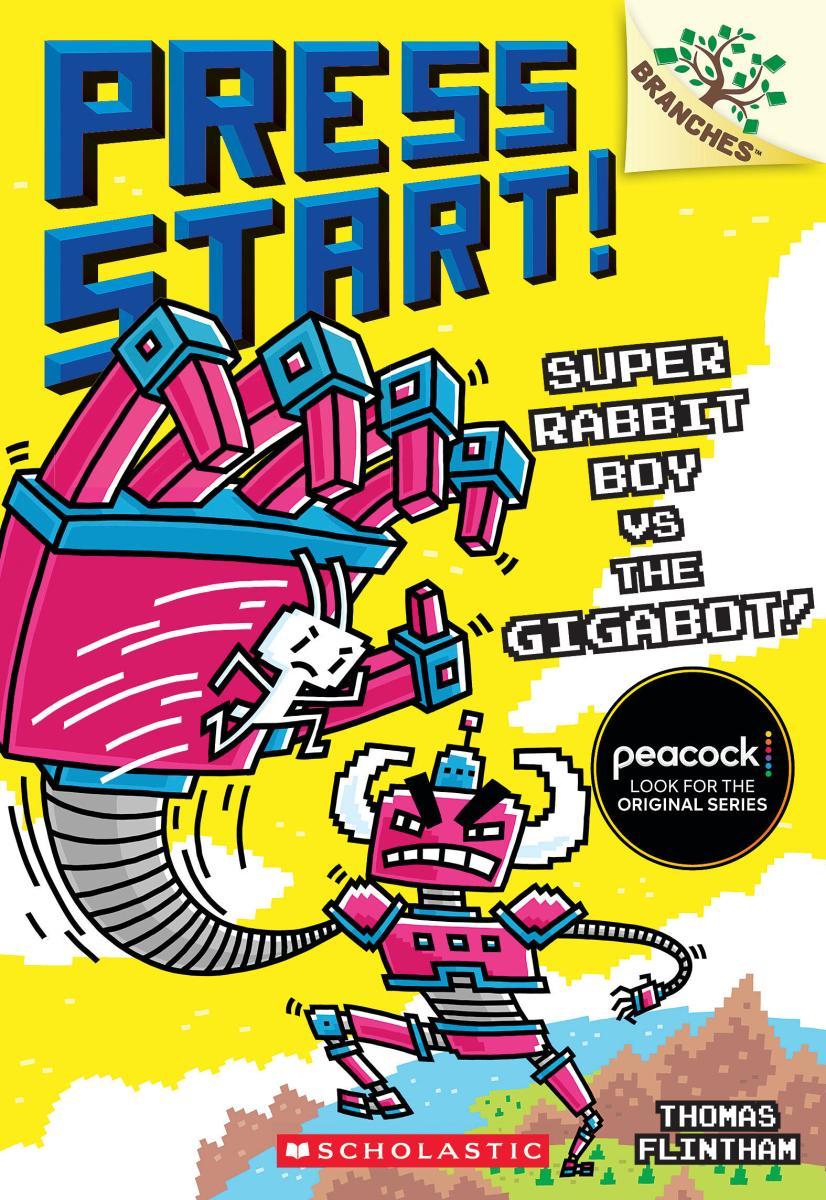 Super Rabbit Boy vs. the Gigabot! by Thomas Flintham | JerBear Books ...