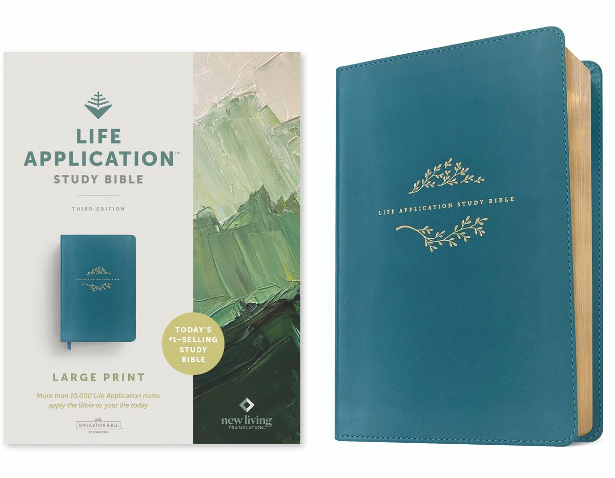 NLT Life Application Study Bible, Third Edition, Large Print ...
